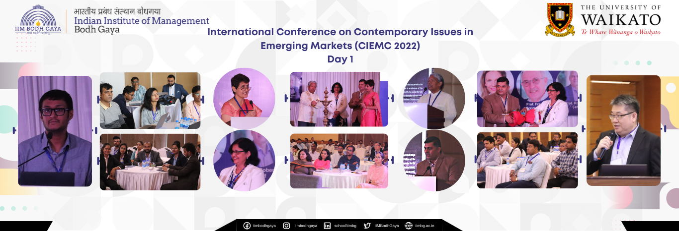 International Conference on Contemporary Issues in Emerging Markets (CIEMC) 2022
