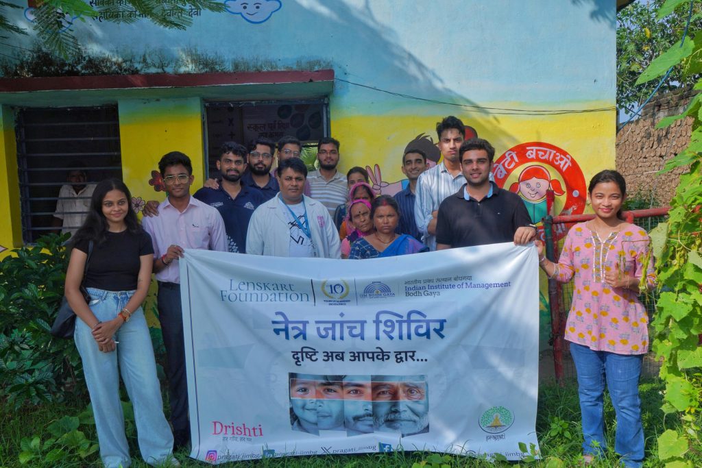 New “Vision” for Gaya : Pragati & Lenskart’s 3-Day Eye Screening Camp