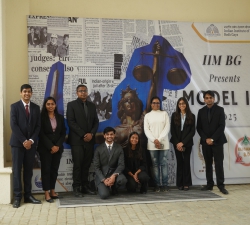 M-ICJ (Model International Court of Justice): M-ICJ was a flagship national-level event hosted during IIM Bodh Gaya’s annual fest Elegante 8.0